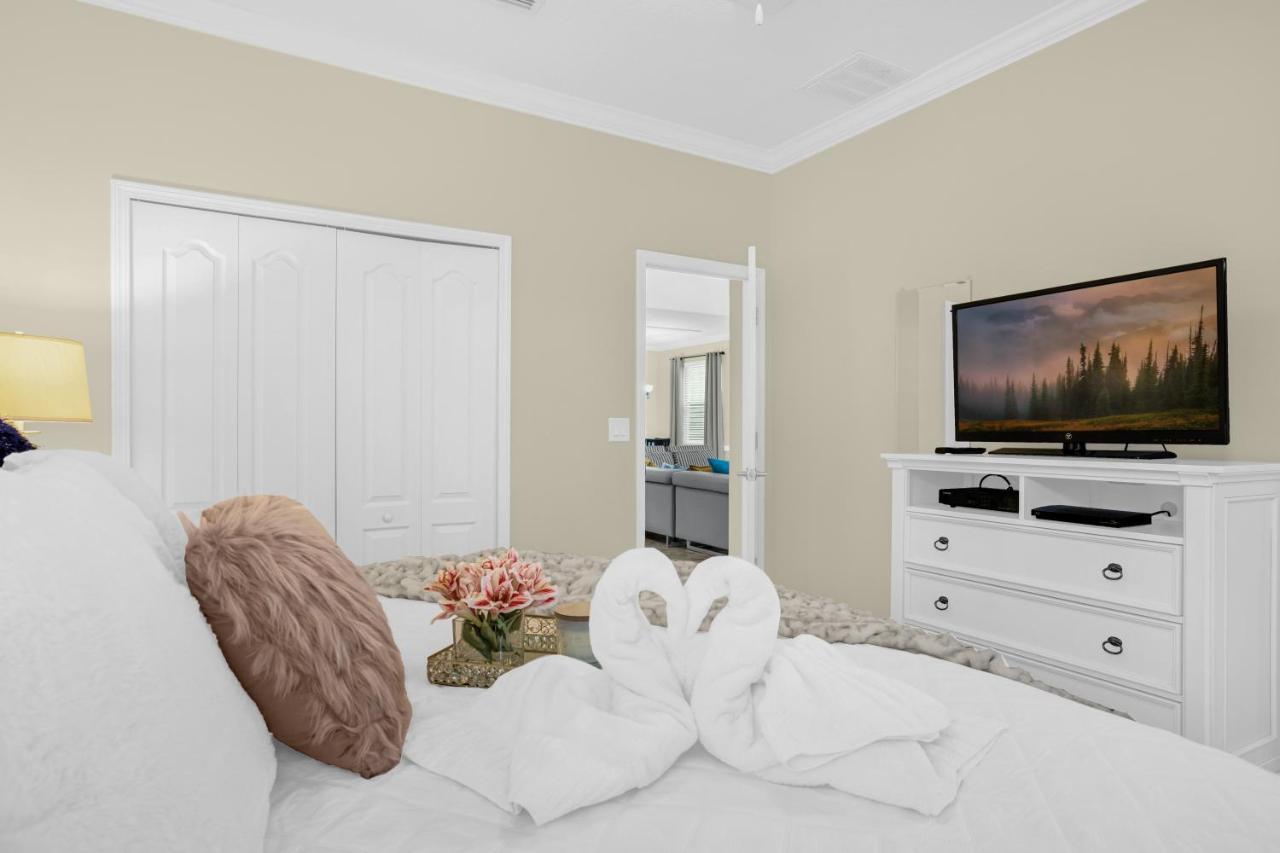 Light Yellow Home Lift Your Mood Near Disney 5Beds Kissimmee Exterior foto