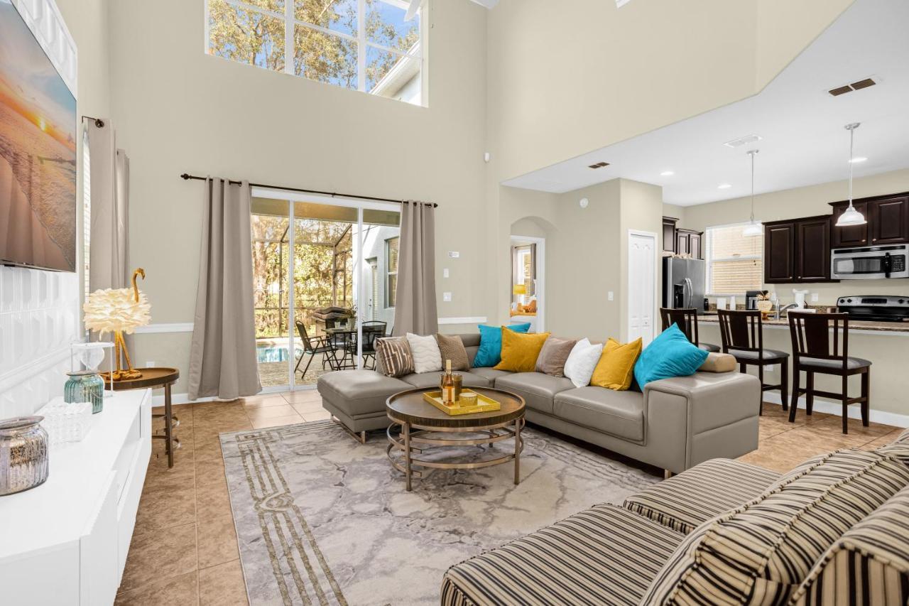 Light Yellow Home Lift Your Mood Near Disney 5Beds Kissimmee Exterior foto