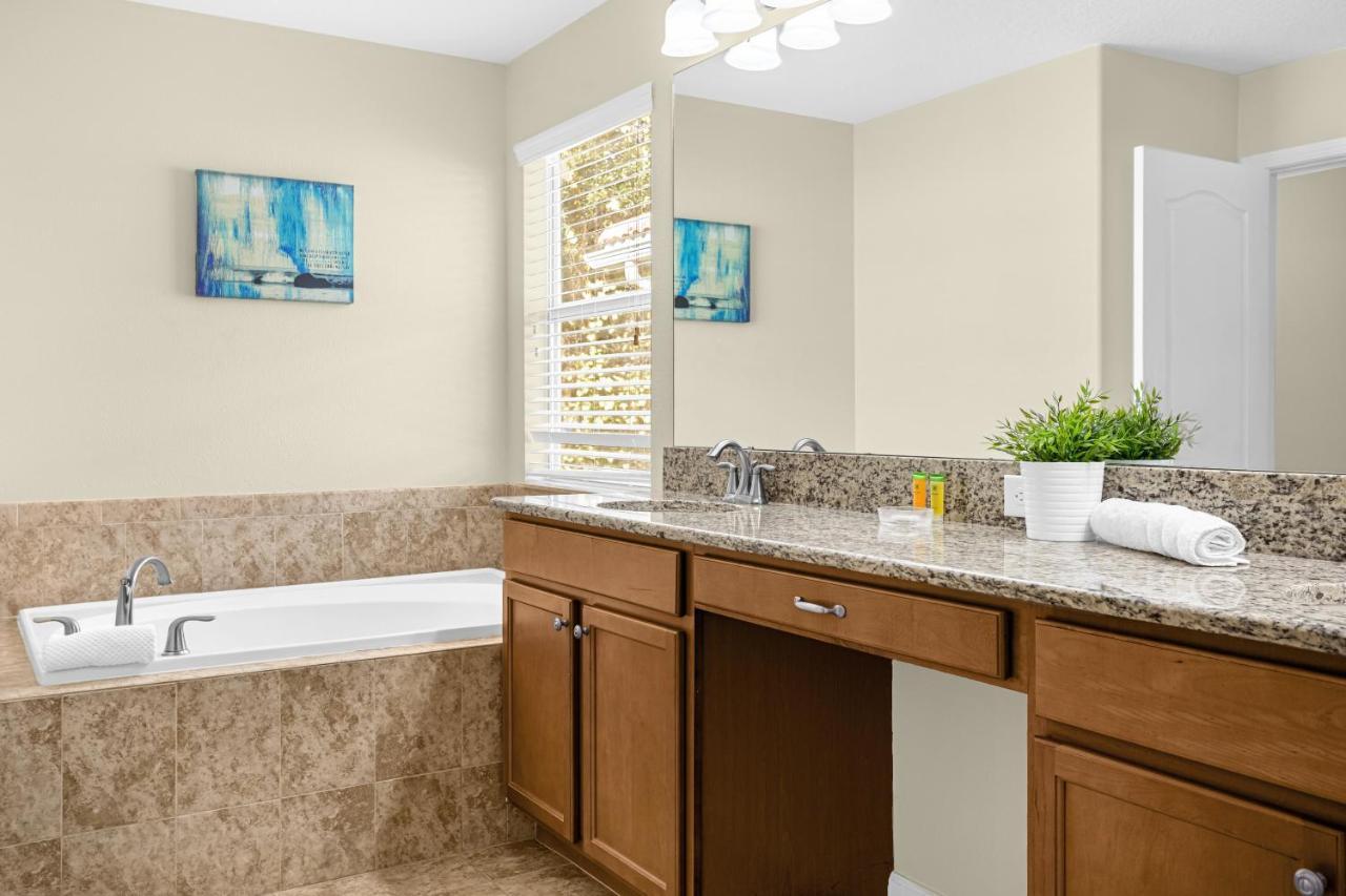 Light Yellow Home Lift Your Mood Near Disney 5Beds Kissimmee Exterior foto