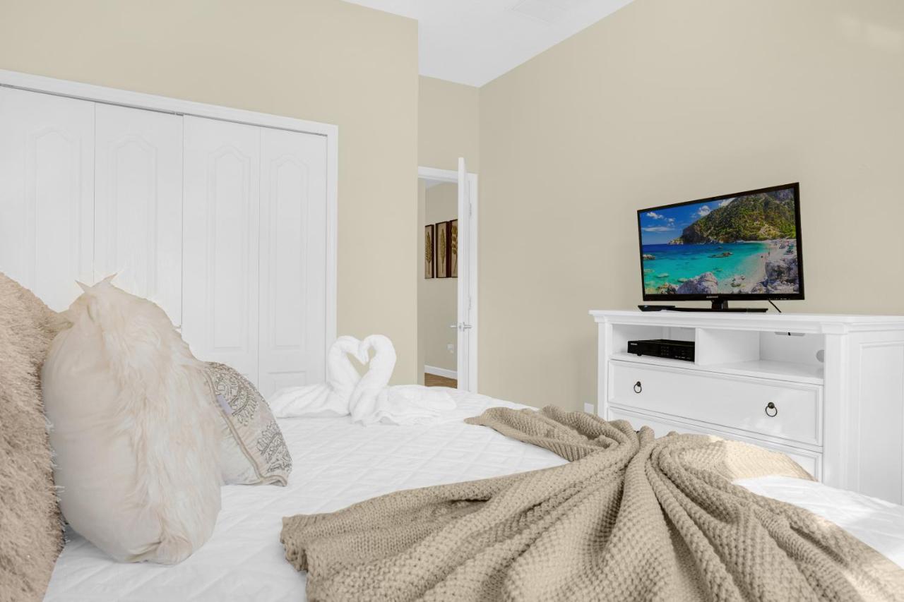 Light Yellow Home Lift Your Mood Near Disney 5Beds Kissimmee Exterior foto