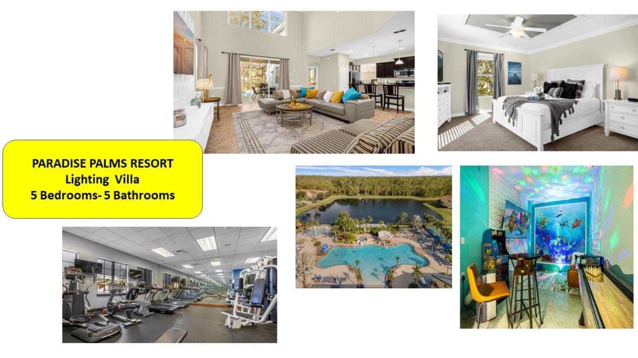 Light Yellow Home Lift Your Mood Near Disney 5Beds Kissimmee Exterior foto
